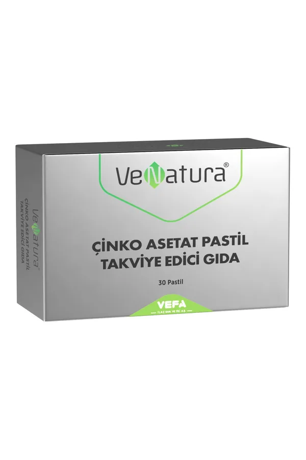 VENATURA ÇİNKO ASETAT PASTİL