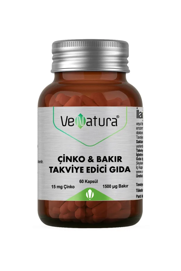 VeNatura VENATURA ÇİNKO & BAKIR KAPSÜL