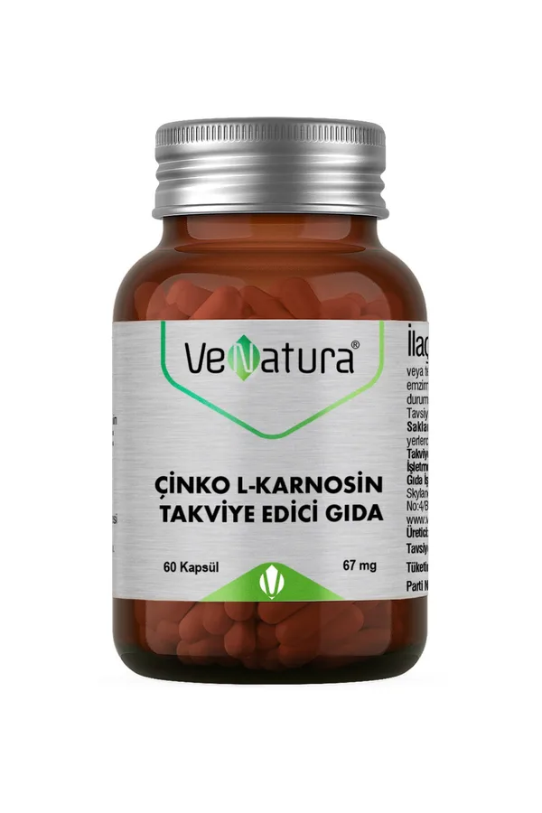 VeNatura VENATURA ÇİNKO L-KARNOSİN KAPSÜL