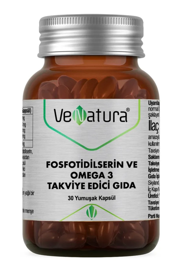 VENATURA FOSFOTİDİLSERİN VE OMEGA 3 YUMUŞAK KAPSÜL