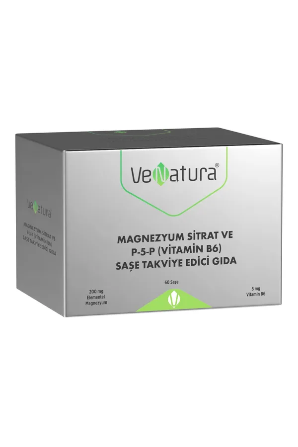 VeNatura VENATURA MAGNEZYUM SİTRAT VE VİTAMİN B6 SAŞE