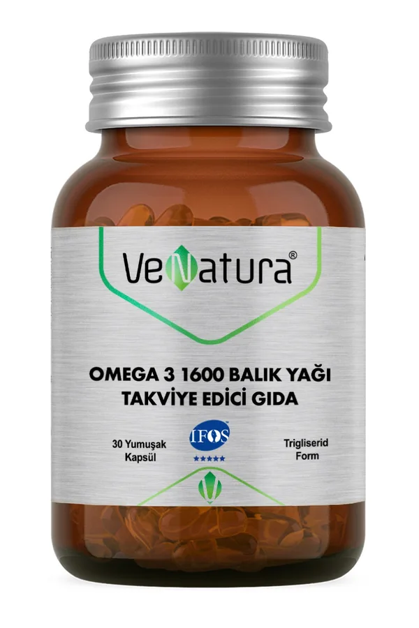 VENATURA OMEGA 3 1600 BALIK YAĞI KAPSÜL