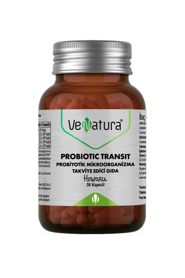 VENATURA PROBİOTİC TRANSİT KAPSÜL