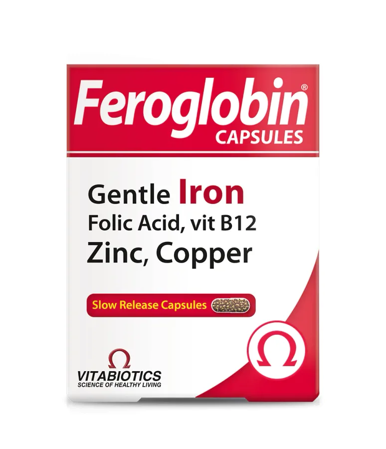 VITABIOTICS FEROGLOBIN CAPSULES GENTLE IRON KAPSÜL
