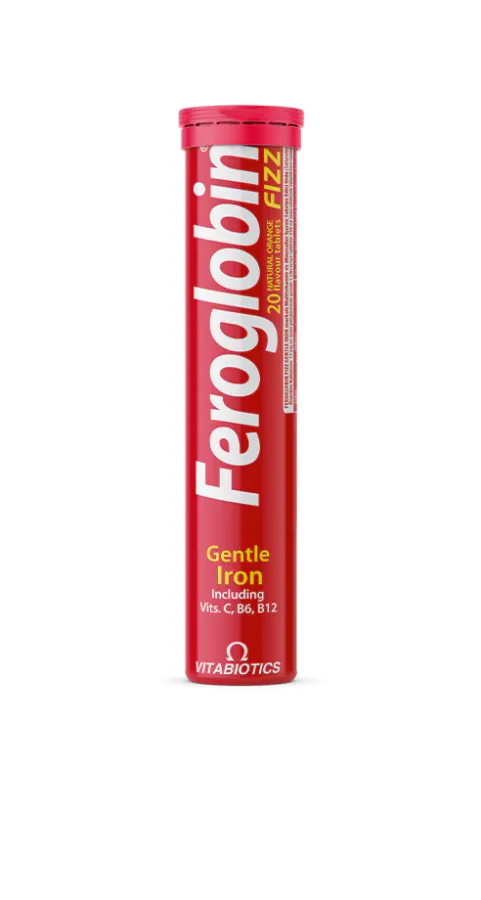 Vitabiotics VITABIOTICS FEROGLOBIN FIZZ GENTLE IRON EFERVESAN TABLET