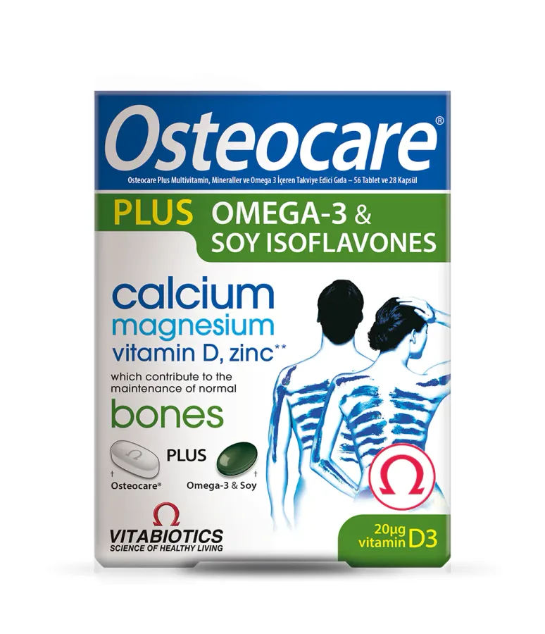 Vitabiotics VITABIOTICS OSTEOCARE PLUS TABLET + KAPSÜL