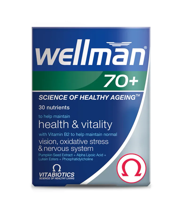 VITABIOTICS WELLMAN 70+ TABLET