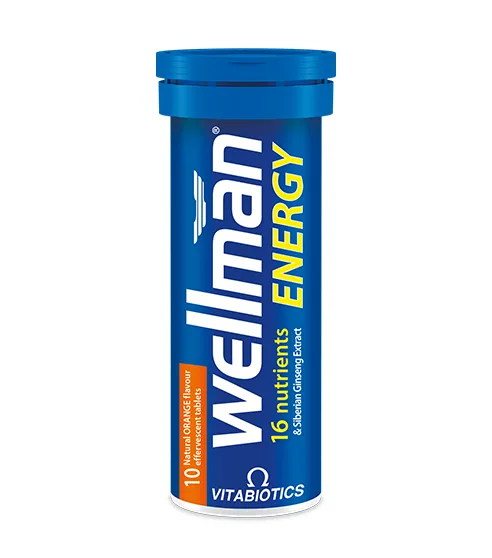 Vitabiotics VITABIOTICS WELLMAN ENERGY EFERVESAN TABLET