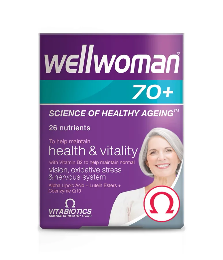 VITABIOTICS WELLWOMAN 70+ TABLET