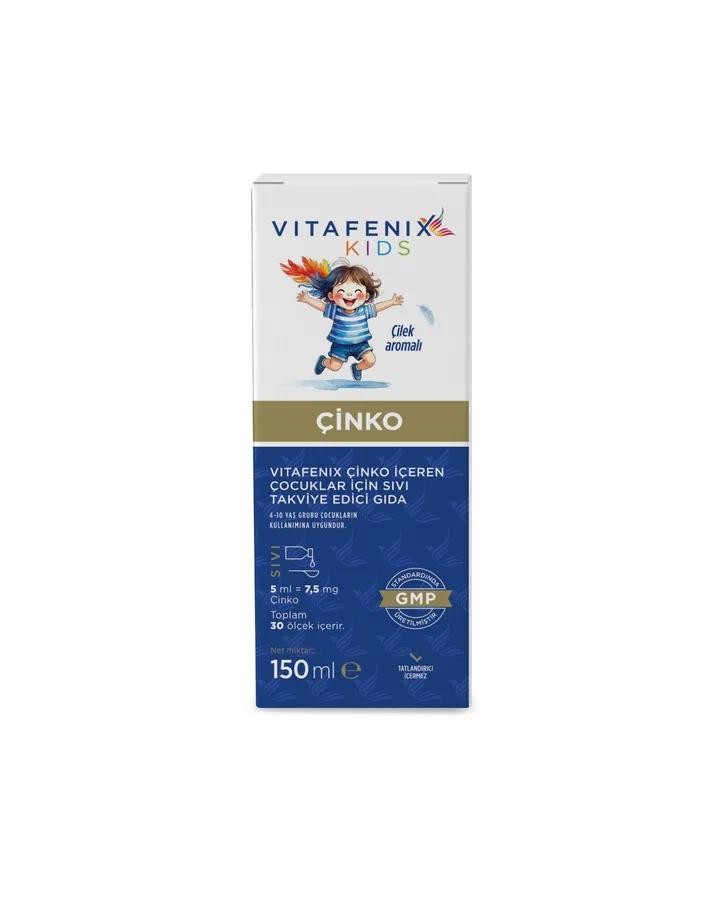 VITAFENIX KIDS ÇİNKO ORAL SIVI CAM ŞİŞE