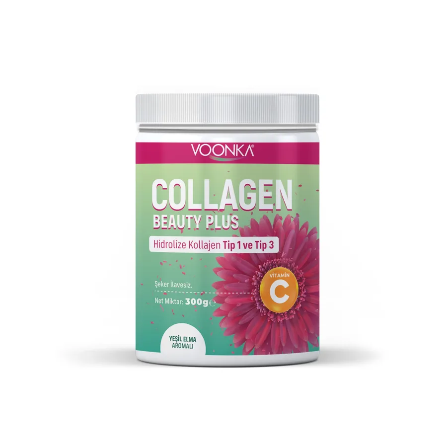 Voonka VOONKA COLLAGEN BEAUTY PLUS TOZ (YEŞİL ELMA AROMALI)