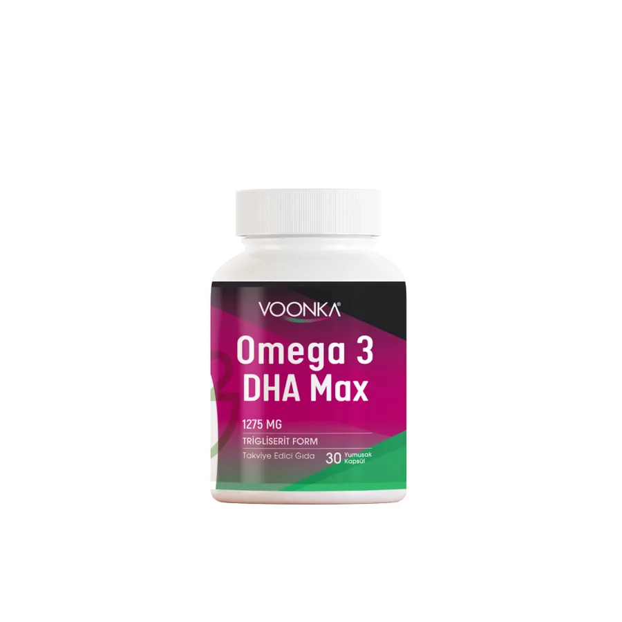 Voonka VOONKA OMEGA 3 ''1050 MG'' DHA MAX YUMUŞAK KAPSÜL