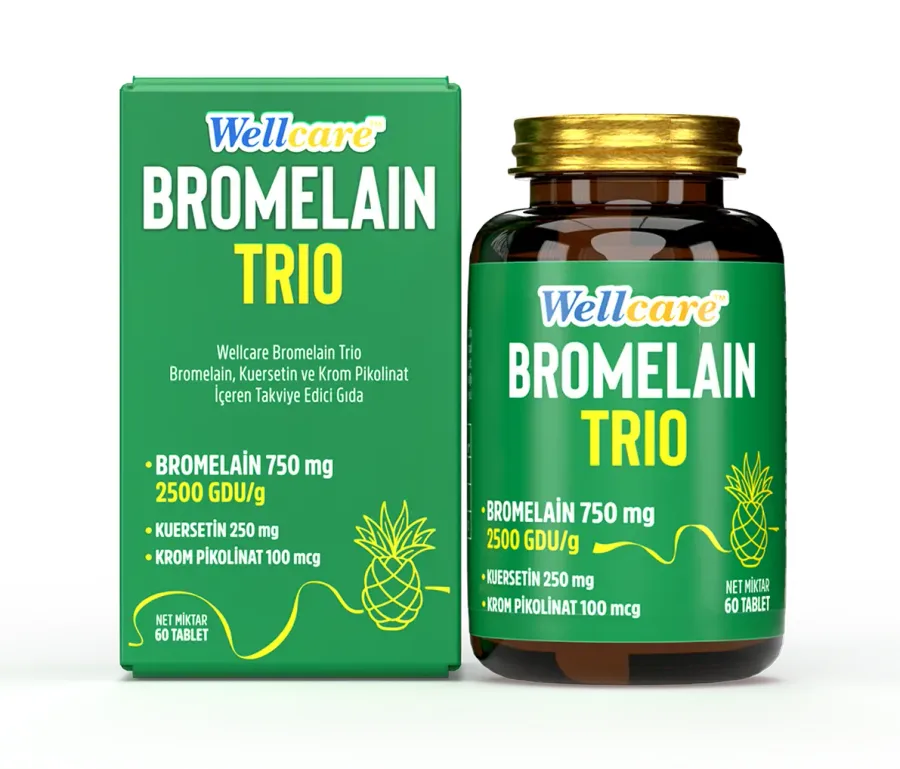 Wellcare WELLCARE BROMELAIN TRIO TABLET