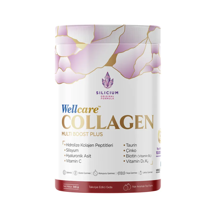 Wellcare WELLCARE COLLAGEN MULTI BOOST PLUS TOZ PLASTİK KAVANOZ