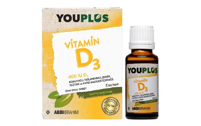 YOUPLUS VITAMIN D3 ORAL SPREY