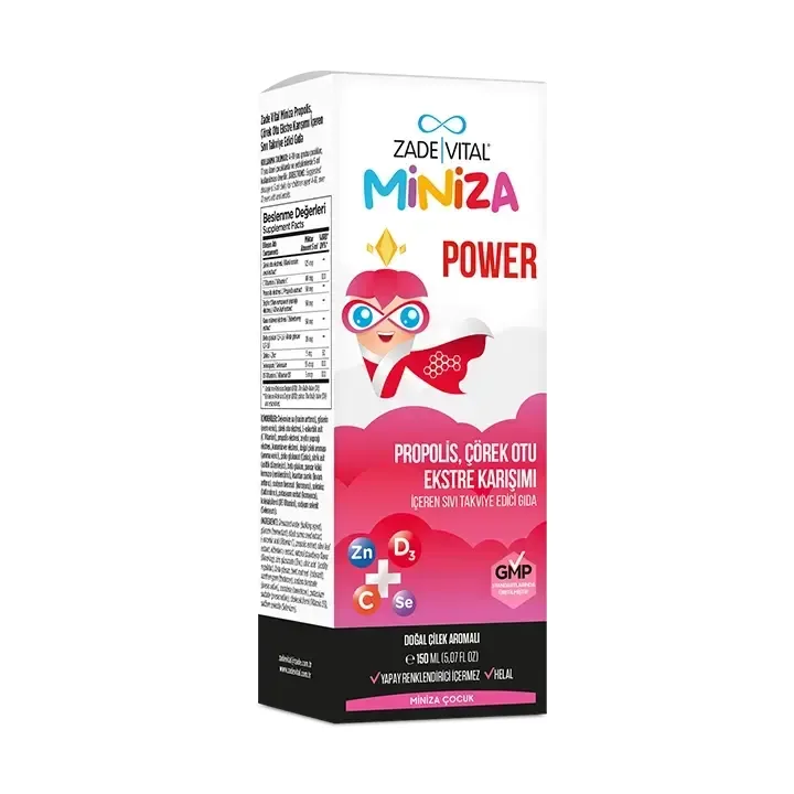 ZADE VITAL MINIZA POWER SIVI CAM ŞİŞE